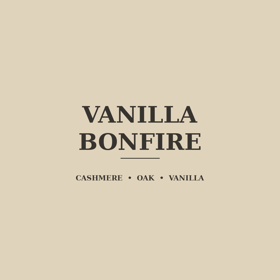 Vanilla Bonfire